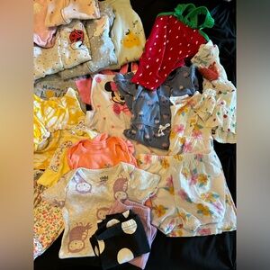 Baby girl clothes lot. 60 pieces